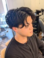 ボイスバーバー 高野店(VOICE BARBER)&nbsp;ダンディニュアンスパーマ　【京都市　理容室】