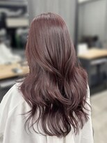 アリュウル 表参道(ALLURE) レッドブラウン/パープルピンク/レイヤーカット 佐藤
