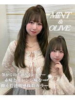 エルバイラビス 大宮(elu by lovis)&nbsp;《鈴木茉奈》ミントベージュ/ブリーチなし/透明感