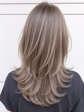 モアナ バイ ヘッドライト 松山(Moana by HEADLIGHT) Moana【松山】#ロングレイヤー#くびれレイヤー#透明感カラー