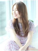 【K-two青山】大人フレンチ×透け感ロングstyle【表参道】