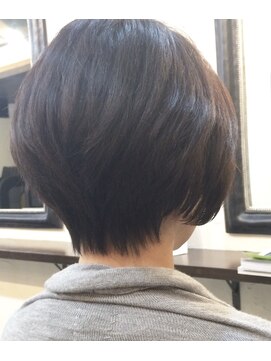 エトネ ヘアーサロン 仙台駅前(eTONe hair salon) お客様スタイル　ふっくらショート