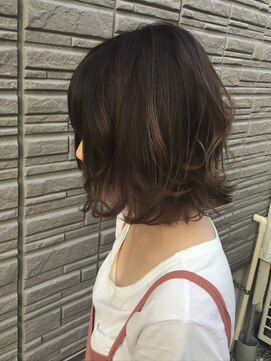 サムブリッジ(SOMEBRIDGE) バレイヤージュボブ(SOME BRIDGE亀有)