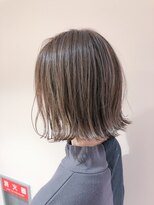 リタ(Lita)&nbsp;Lita遠藤担当　切りっぱなしボブ×マロングレージュ◎