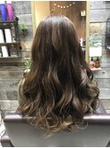 ゆるふわ透明感スモーキーベージュ