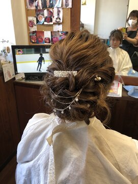 ミーテ ルーチェ(MITE LUCE) 編み崩しのスタイル