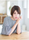 ナチュラルショートボブ【小岩】