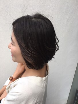 リゾートフォーヘアー 嵯峨店(ReSORT FOR HAIR) ふんわりやわらかボブ