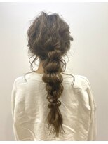 ビスコヘアー(BISCO hair) あみおろし_天王寺_ヘアセット_BISCOhair結婚式/二次会