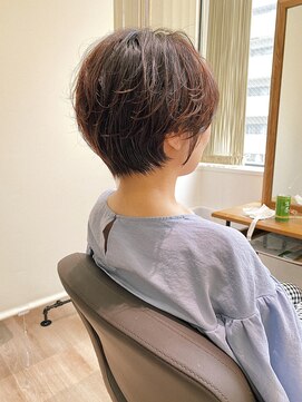 キートス(Kiitos) 丸みショート☆くびれショートに艶カラーはお任せを