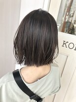 コレロ ヘアー(KORERO hair)&nbsp;切りっぱなし×ベージュ
