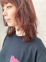 ソーコ 渋谷(SOCO)&nbsp;＊【SUN】アプリコットレッドブラウンハイライト