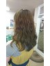 【うるツヤ～ふんわりかかります】カット＋美容液パーマ　￥7500→