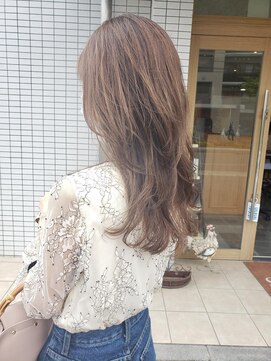 スーリール 伊都店(Sourire) アッシュグレージュ&デジパ