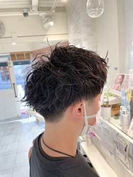ネオリーブカフ 鶴ヶ峰店(Neolive caff) メンズ　ウェーブパーマ