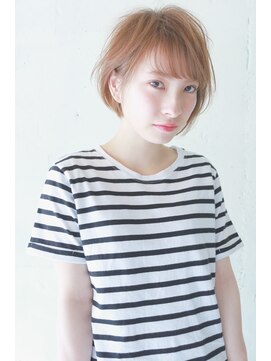 コンビネーション(combination) 耳かけショート ボブ ショートボブ アッシュベージュ 01