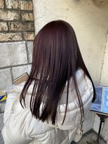 ロイジー(roijir) roijir表参道×ピンクブラウンカラー×髪質改善トリートメント