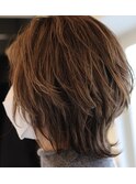 大人可愛いショートウルフ