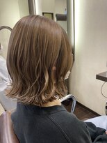 ブランシェ 小牧店(BRANCHE)&nbsp;切りっぱなしボブ×ミルクティーベージュ　☆ITO☆