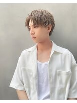 【aRietta】ハイトーンカラー×コンマセンターパート