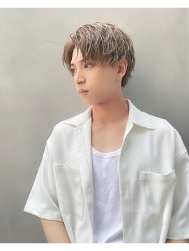 アリエッタ(aRietta) 【aRietta】ハイトーンカラー×コンマセンターパート