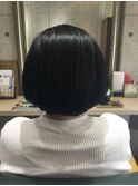 前下がりグラデーションボブ(髪質改善カラー)