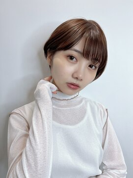ディレクト 新宿(Direct) 丸みショート×ナチュラルブラウン☆