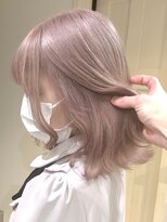 ベレーザ 渋谷(BELEZA)&nbsp;2407外国人風カラーミルクティーバニラベージュふんわりカール