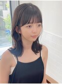 韓国前髪顔周り×美髪レイヤー[横浜/縮毛矯正/前髪縮毛矯正]