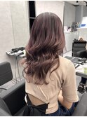バレイヤージュピンク×似合わせカット×ハイトーンカラー☆