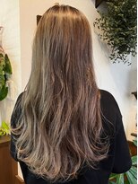 ヘアーサロン プアメリア(Puamelia)&nbsp;20代30代☆透け感アッシュブラウン×柔らか質感ロング