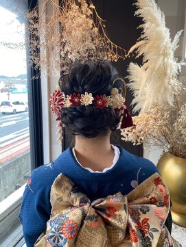 ヘアー ブブース(HAIR BO BOOSE) 成人式ヘア