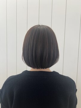 アドラーブル 万代店 (adorable) 大人可愛い小顔前下がりボブ×ナチュラルボブ×ミニボブ20代30代