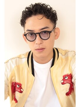 20代30代40代メンズツーブロック刈り上げ宮城リョータ風パーマ