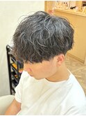 名古屋/メンズカット/メンズパーマ/眉毛/波巻きパーマ