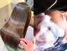 【つや髪】カット+髪ドラ美髪カラー+デトックス+スパ