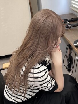 ローレン(Lolen.) ミルクティーベージュ×顔まわりレイヤー【野上翔平】