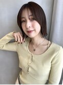 20代30代40代50代◎切りっぱなし コンパクトボブ 海老名 美容室