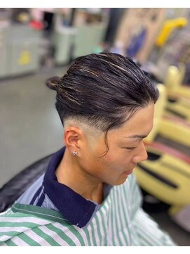 バーバーショップイシカワ(BARBER SHOP イシカワ) エロマンバンスキンフェードスタイル