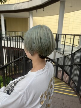 ナンバー ジルバ 立川(N° jillva) mint green×ショート