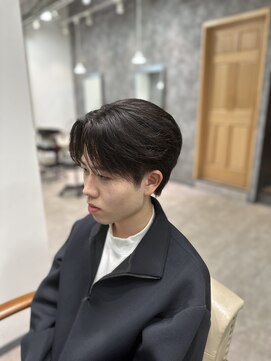 フォンド 津田沼(fond.) ダークアッシュ/ニュアンスパーマ/韓国マッシュ/スペインカール