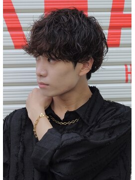 カリファ 田町(KHALIFA) 【 メンズマッシュ × ニュアンスパーマ 】