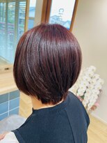 チアーズ(CHEERS)&nbsp;秋色ピンクブラウン☆ばっさりショートボブ