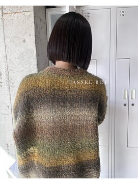 リリアン(ReLien) パツっと切りっぱなしボブ