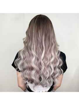 ネクスト 池袋(NEXT) ミルクティー/ベージュ/ダブルカラー/ハイトーン/池袋