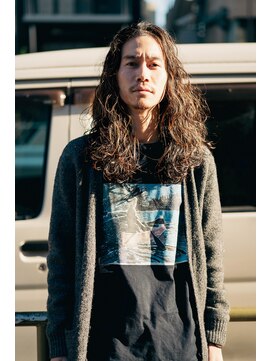 ボンド 三軒茶屋(Bond) メンズロング×グランジパーマ◎三軒茶屋 RYUKI メンズパーマ