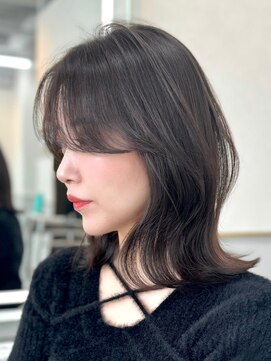 シーテメゾン(Ciete Maison) 【yuuka】レイヤーミディアム ボブ 名古屋美容室
