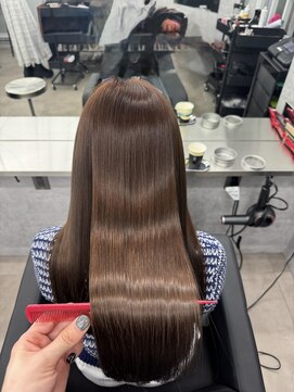 シンシア 新宿(CYNTHIA) 【CYNTHIA/makoto】ホワイトグレージュ/チェリーブラウン