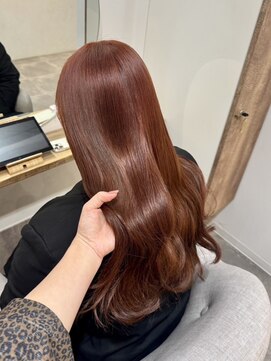 シア 新越谷店(SHEER) サイエンスアクア×オレンジブラウン