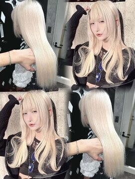 ワンズミラー 立川(ONE'S MIRROR) ケアブリーチ/インナーカラー/ハイトーンカラー/似合わせカット